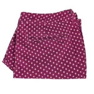Hollister Classic Fit Purple Patterned Shorts Men's Size 34 Casual Summer‎ Wear